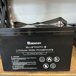 12v 100ah Bluetooth Lithium Battery