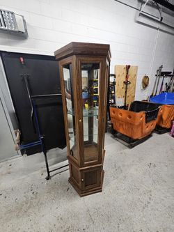 Antique Curio Cabinet 
