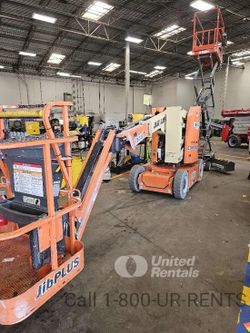 2018 JLG E300AJP, 30’ Articulating Boom