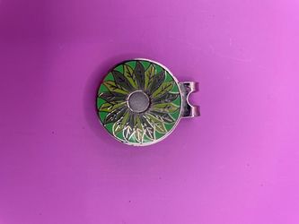Golf Magnetic Ball Marker & Hat Clip Lot Celestial Star Peace Sunflower
