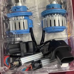 9007/HB5 LED Headlight Bulb, 26000LM 700% Brighter 9007 LED Headlight Bulb High and Low, 1:1 Size Plug-and-Play, 6500K White LED Bulb, 99% Canbus Read