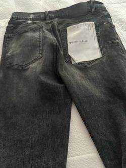 purple jeans