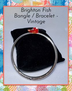 Brighton Vintage Fish Bangle / Bracelet