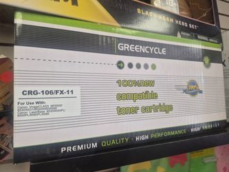 Greencycle CRG-106/FX-11 compatible toner cartridge for Canon printers.