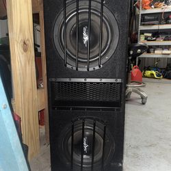 Dual Skar 10" Subwoofers