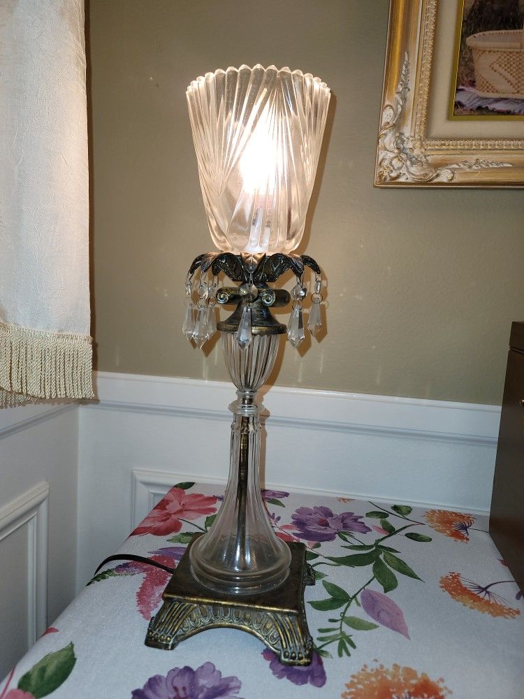 Lead Crystal Lamp