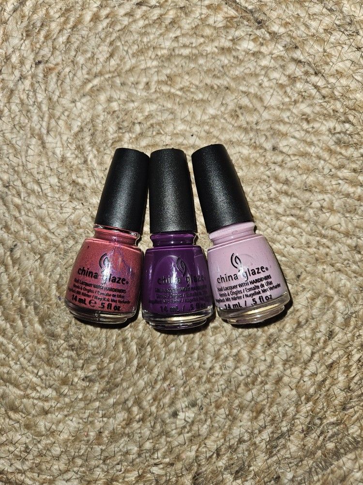 China Glaze nail Polishes Nail laquers