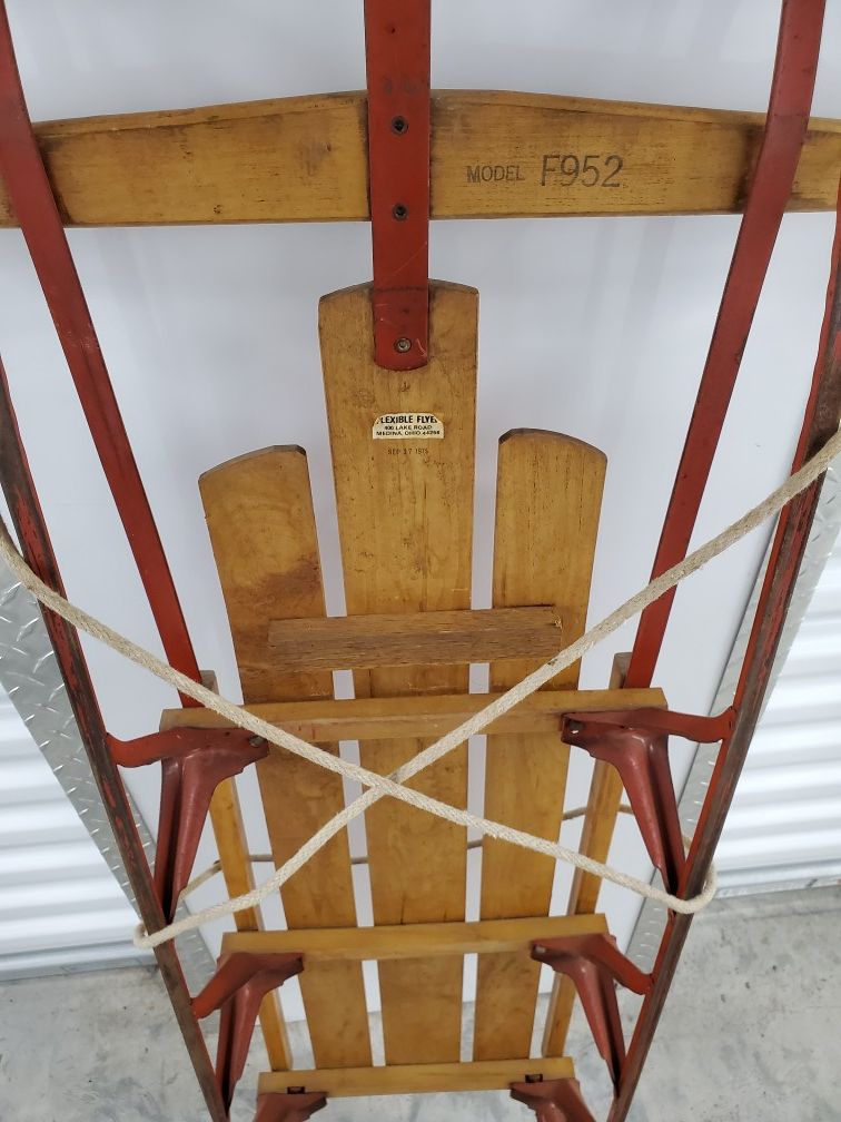 Flexible Flyer III Sled