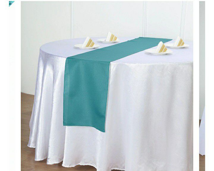 Turquoise Table Runners