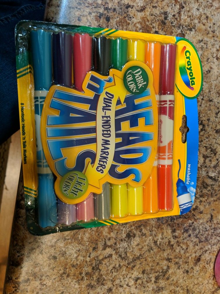 Crayola Heads and tails markers