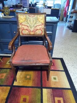Antique wooden chair