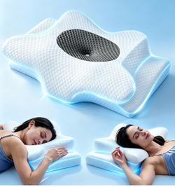 🆕 in 📦Sleep Doctor Approved Cervical Neck Pillow for Sleeping,Ergonomic Contour Side Sleeper Pillows for Adults,Cooling Orthopedic Pillow,Memory Foa