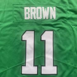 AJ Brown (Kelly Green Home Jersey) 5XL- Brand New!!! 