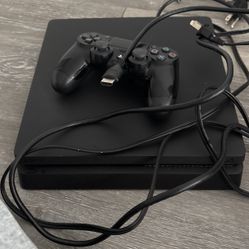 PS4 W/ Cords & Controller