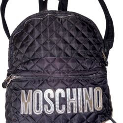 Moschino Quilted Backpack