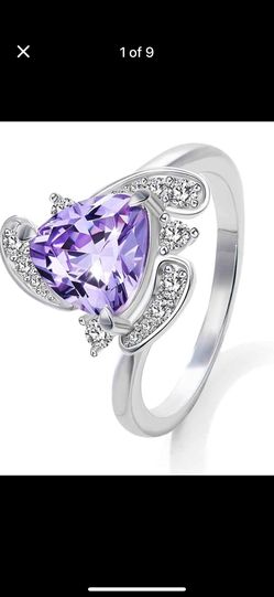 Purple Stone Ring 💍