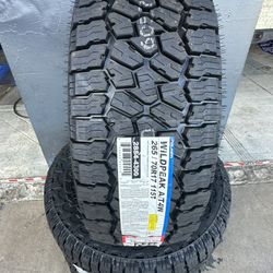 265/70/17 New Set Of Falken AT Tires Installed