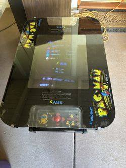 Pacman Cocktail Coin Operated Video Arcade Game. 