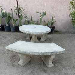 Cement Table 