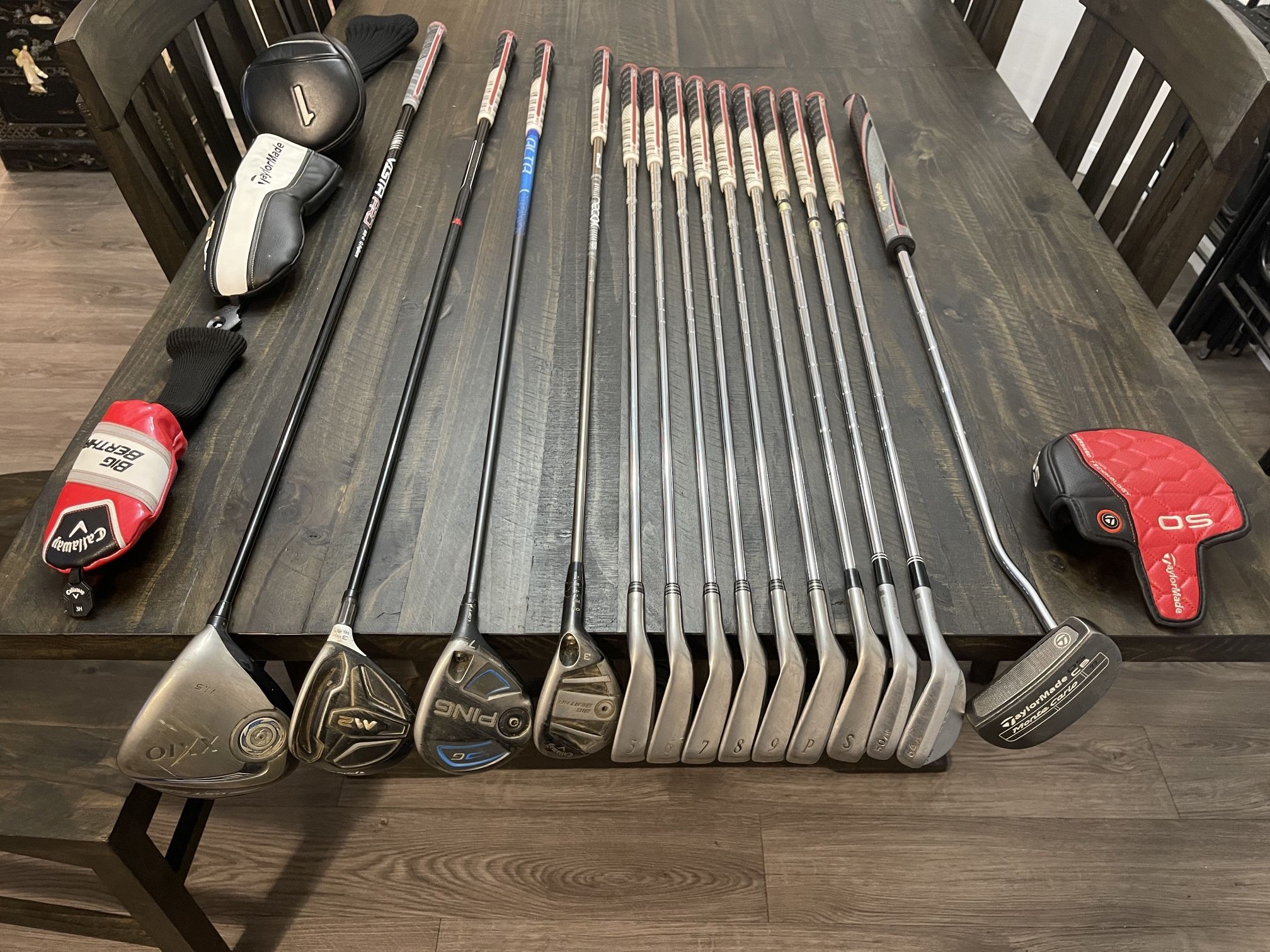 Full Bag of Used Men’s RH Golf Clubs