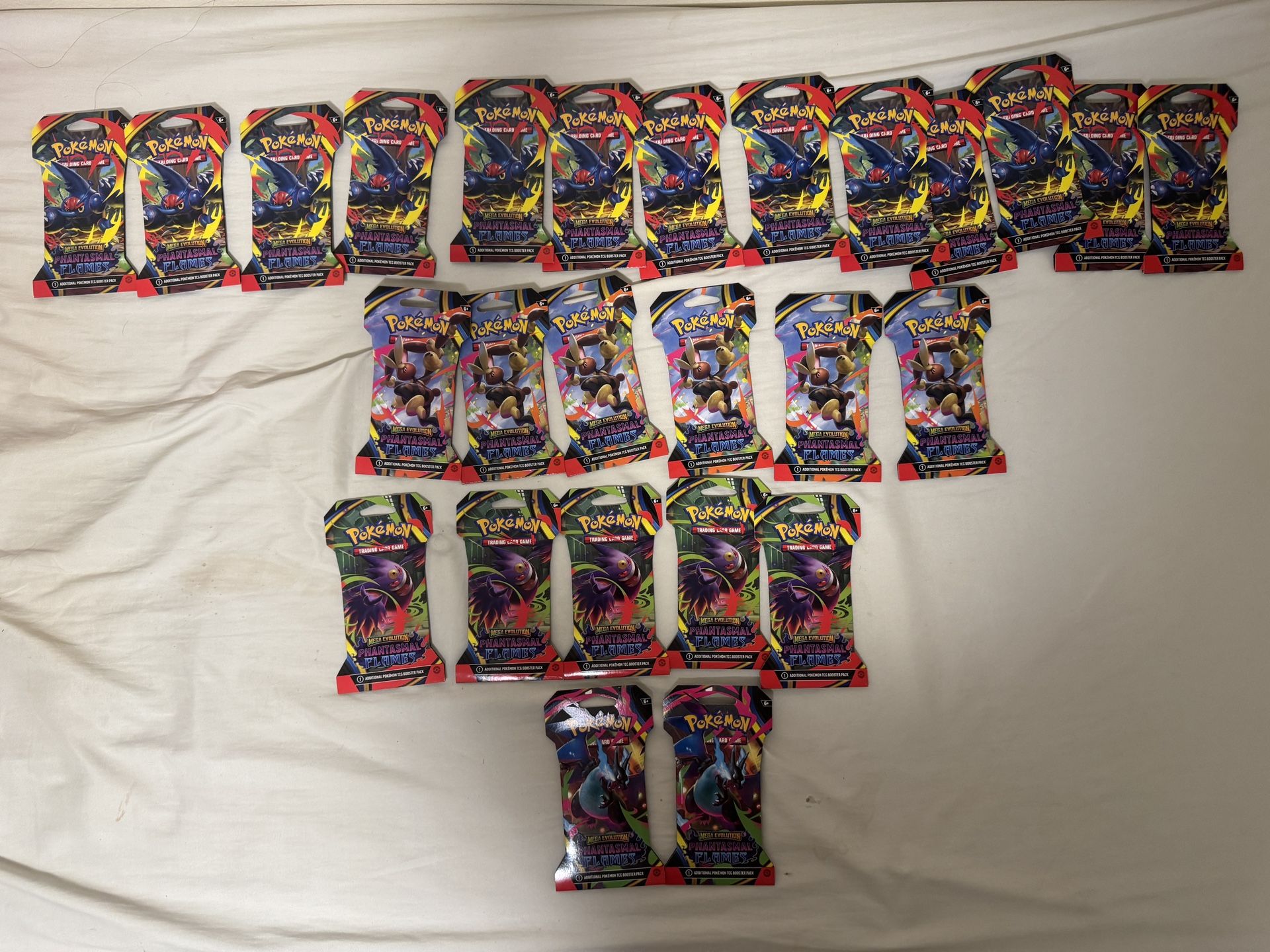 Pokemon TCG Phantasmal Flame Booster Packs (28 packs)