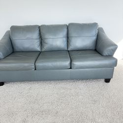 Leather Queen sofa bed for sale