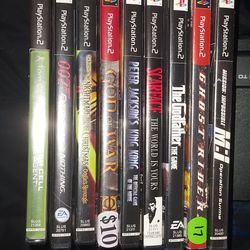 Ps2 Slim With Games