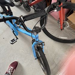 Blue Kids Bike 
