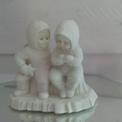 Snowbabies Dept.56 "This Will Cheer You Up"