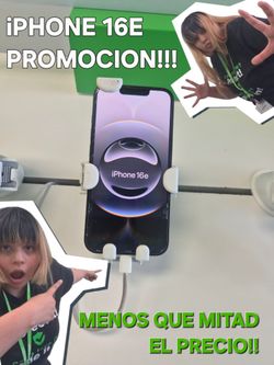 PROMOCION IPHONE16E!!! SOLO CON CRICKET