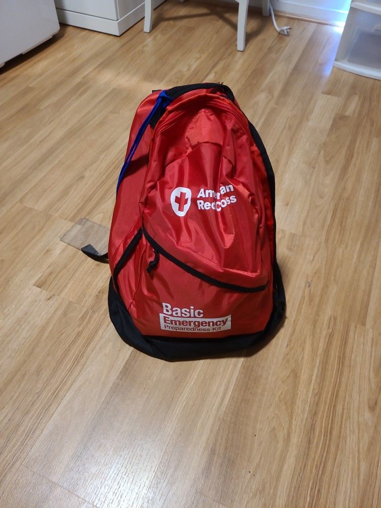Emergency Backpack With Items