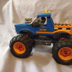 New Condition Lego Monster Truck And Driver