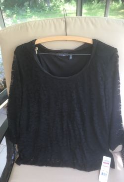 NWT Elementz lace women's top