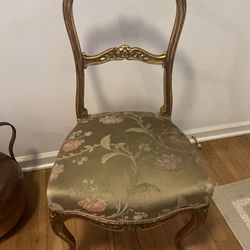 Antique Vanity Chair From NYC Antique Shop Paid