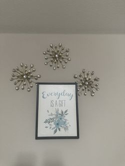 Set Of Three Wall Decor