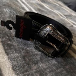 Black Wrangler belt