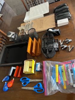 Office Supply Lot – New & Used Desk Accessories, Staplers, Organizers & More