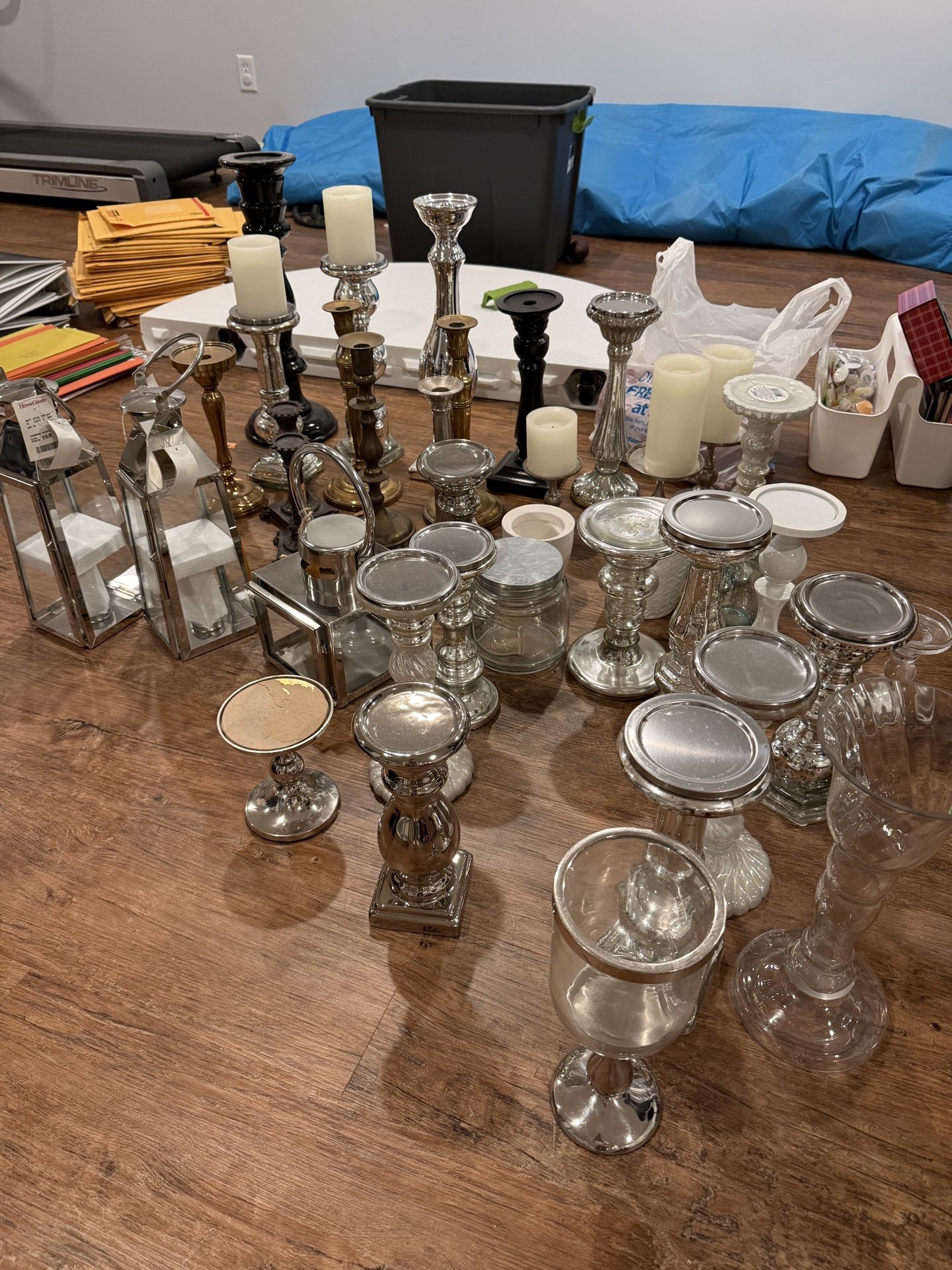 Lot Of Candle Holders