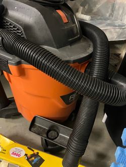 RIDGID Wet/Dry Shop Vacuum with Hose