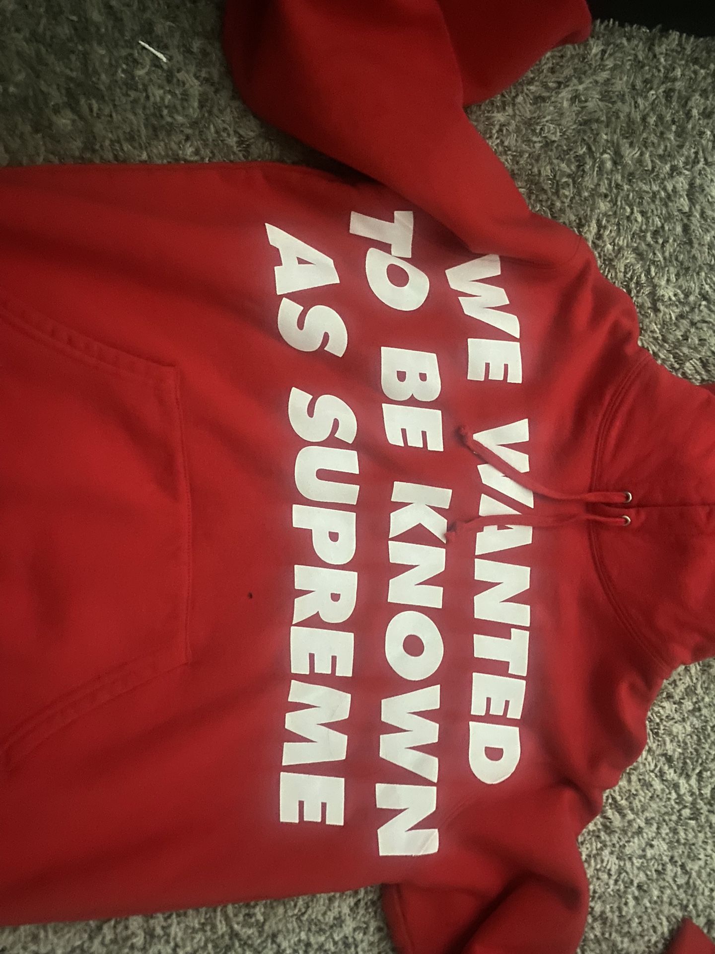 supreme known as hooded Sweatshirt