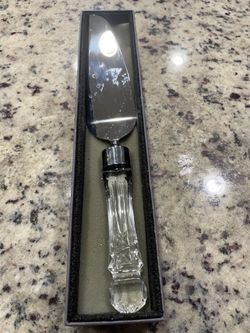Waterford Crystal Cake Server