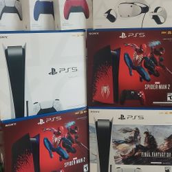 PlayStation 5 🕷 Spider-Man 2 🕷  Limited Time Edition With Game Voucher Included On Payments With $50 Initially!!