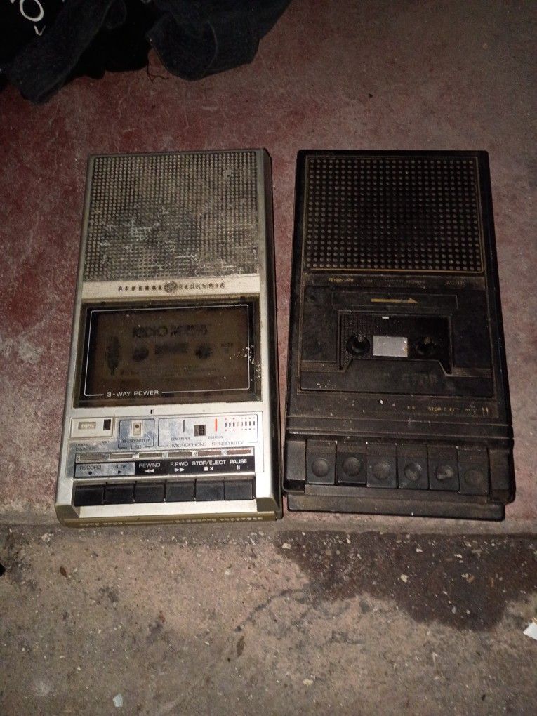 Old Cassette Recorders