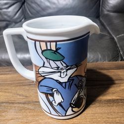 Vintage 1995 Warner Bros Studio Store Exclusive Bugs Bunny Paris Pitcher