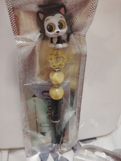 Disney doorables Figaro cat from Pinocchio pen 🖊️