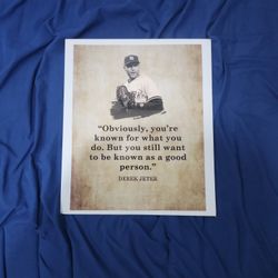 Derek Jeter Poster