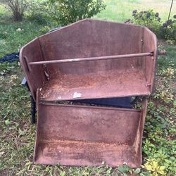 1960’s Ferris Wheel Seat All Steel Carnival Circus