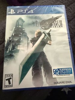 Final Fantasy VII Remake PS4 SEALED