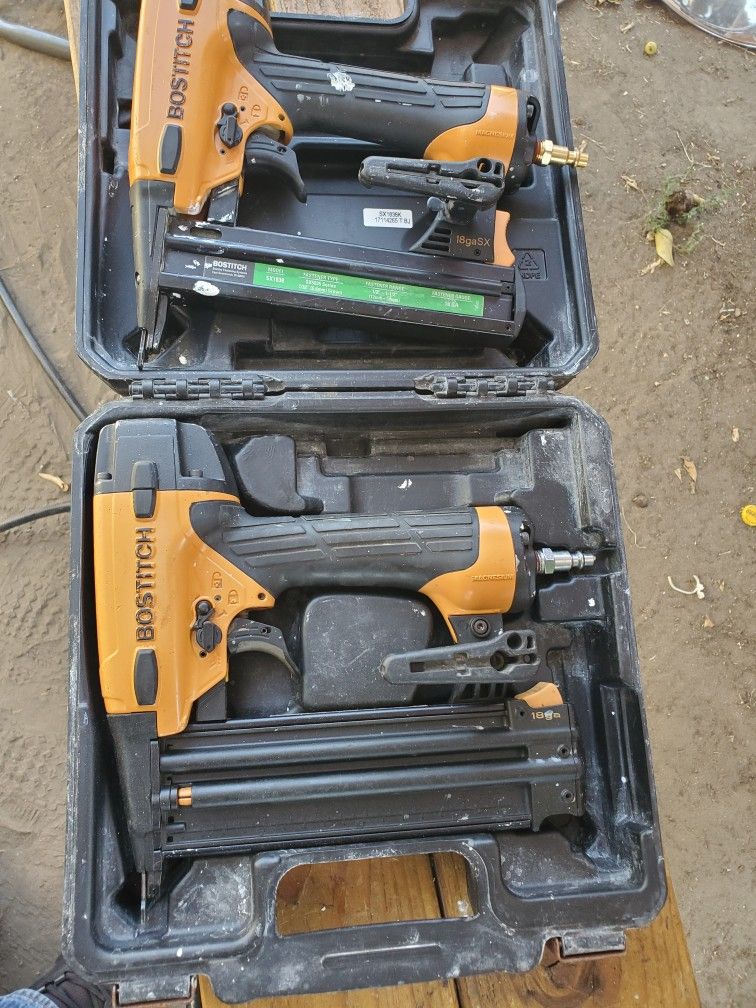 Bostitch 18ga Brad Nailer And Stapler