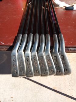 M LEFTHANDED MASTER GRIP IRONS